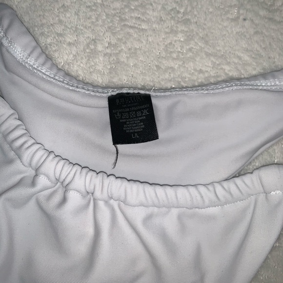 New! BoutineLA Venice White Adjustable Bottoms - Picture 2 of 6